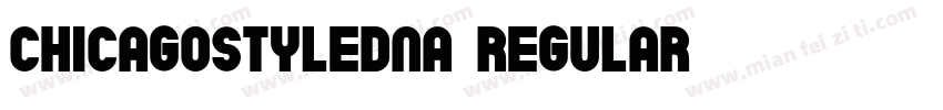 ChicagoStyleDNA Regular字体转换